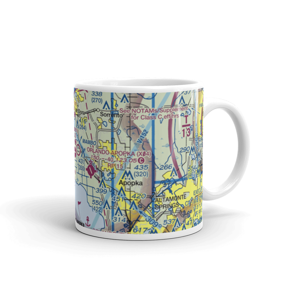 Orlando North Airpark (FA83) VFR Sectional  Mug 