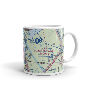 Vince's Condominium Association Airport (FA60) VFR Sectional  Mug