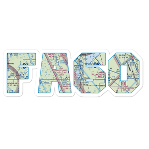 Vince's Condominium Association Airport (FA60) VFR Sectional Sticker