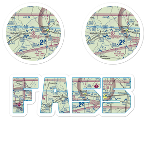 Garnair Airport (FA55) VFR Sectional Sticker Pack