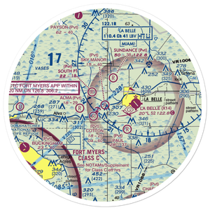 Sky Manor Airport (FA51) VFR Sectional Sticker (30 mile)