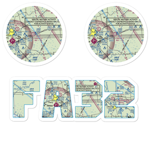 Circle P Airport (FA32) VFR Sectional Sticker Pack