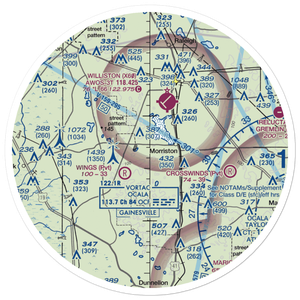 Redtail Airstrip (FA30) VFR Sectional Sticker (30 mile)