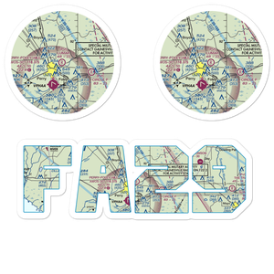 Lumar Field (FA29) VFR Sectional Sticker Pack