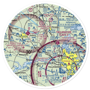 Dogwood Farm Airport (FA26) VFR Sectional Sticker (30 mile)