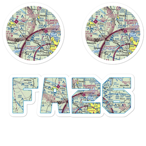 Dogwood Farm Airport (FA26) VFR Sectional Sticker Pack