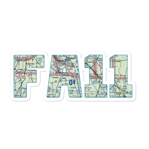 Bird Field (FA11) VFR Sectional Sticker