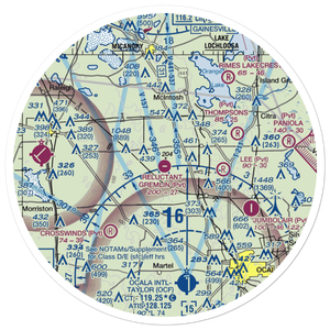 Arliss M Airport (FA09) VFR Sectional Sticker (30 mile)