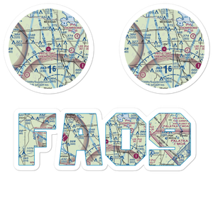 Arliss M Airport (FA09) VFR Sectional Sticker Pack