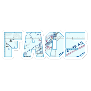 Holiday Isle Seaplane Base (FA05) VFR Sectional Sticker