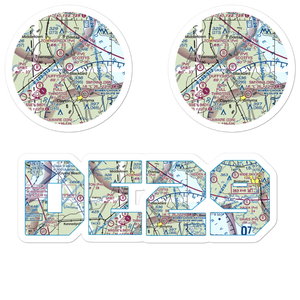 Scotty's Place Airport (DE29) VFR Sectional Sticker Pack