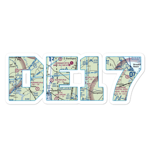 Sugar Hill Airport (DE17) VFR Sectional Sticker