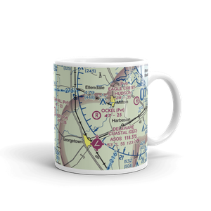 Huey Airport (DE14) VFR Sectional  Mug