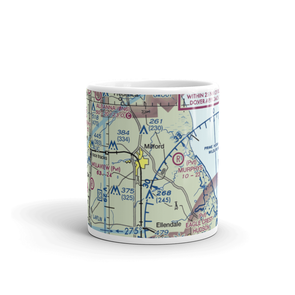 Drummond Airport (DE11) VFR Sectional  Mug 