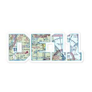 Drummond Airport (DE11) VFR Sectional Sticker