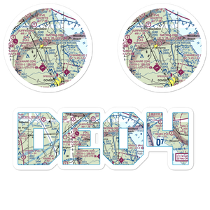 Newberg Airport (DE04) VFR Sectional Sticker Pack