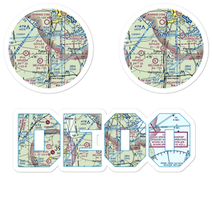 Doyle's Airport (DE00) VFR Sectional Sticker Pack