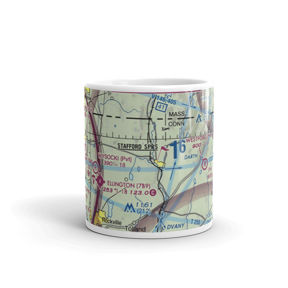 Swift Airport (CT31) VFR Sectional  Mug 
