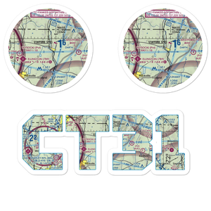 Swift Airport (CT31) VFR Sectional Sticker Pack
