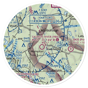 Rankl Field (CT20) VFR Sectional Sticker (20 mile)