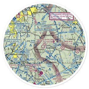 Rankl Field (CT20) VFR Sectional Sticker (30 mile)