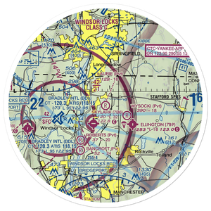 Laurie Field (CT19) VFR Sectional Sticker (30 mile)