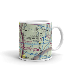 Laurie Field (CT19) VFR Sectional  Mug