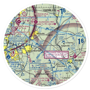 Heckler Field (CT09) VFR Sectional Sticker (30 mile)