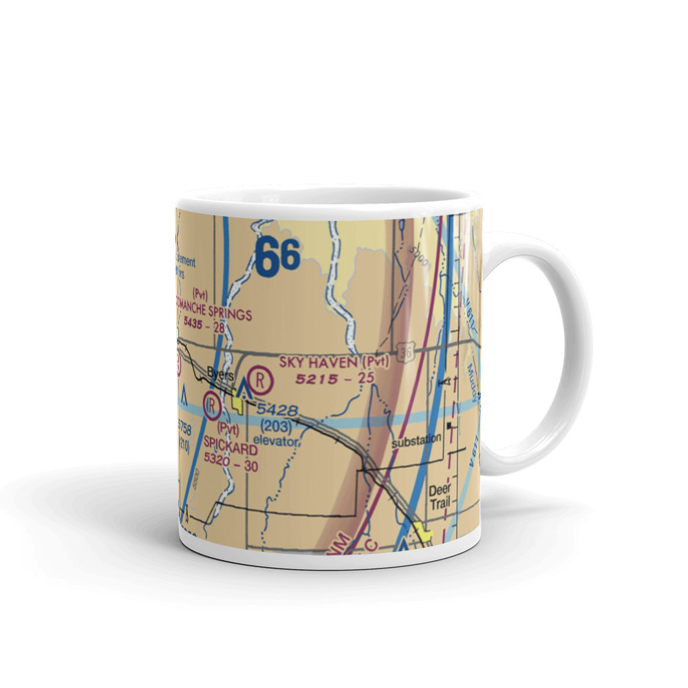Comanche Springs Ranch Airport (CO97) VFR Sectional  Mug 