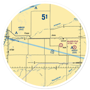 Hill Airport (CO81) VFR Sectional Sticker (30 mile)
