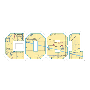 Hill Airport (CO81) VFR Sectional Sticker