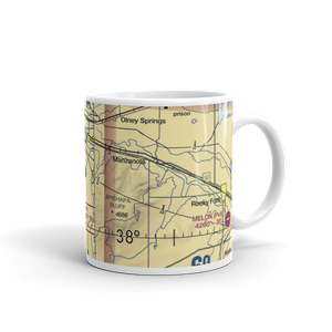 Fowler Airport (CO80) VFR Sectional  Mug