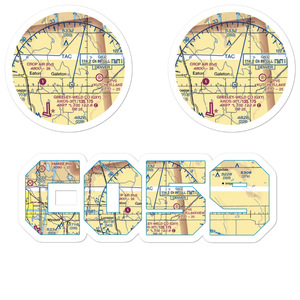 Hay Fever Farm Airport (CO59) VFR Sectional Sticker Pack