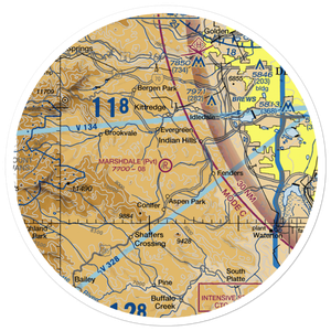 Marshdale STOLport (CO52) VFR Sectional Sticker (30 mile)