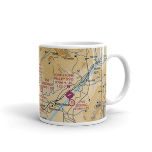 Flying W Ranch Airport (CO20) VFR Sectional  Mug