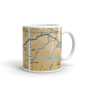 Tezak Airport (CO19) VFR Sectional  Mug