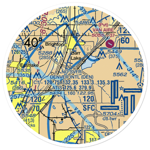 Reasoner Airport (CO14) VFR Sectional Sticker (20 mile)