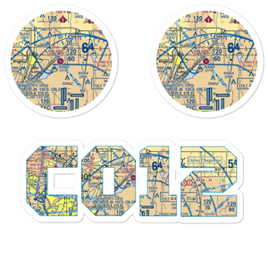 Brighton Van-Aire Estates Airport (CO12) VFR Sectional Sticker Pack