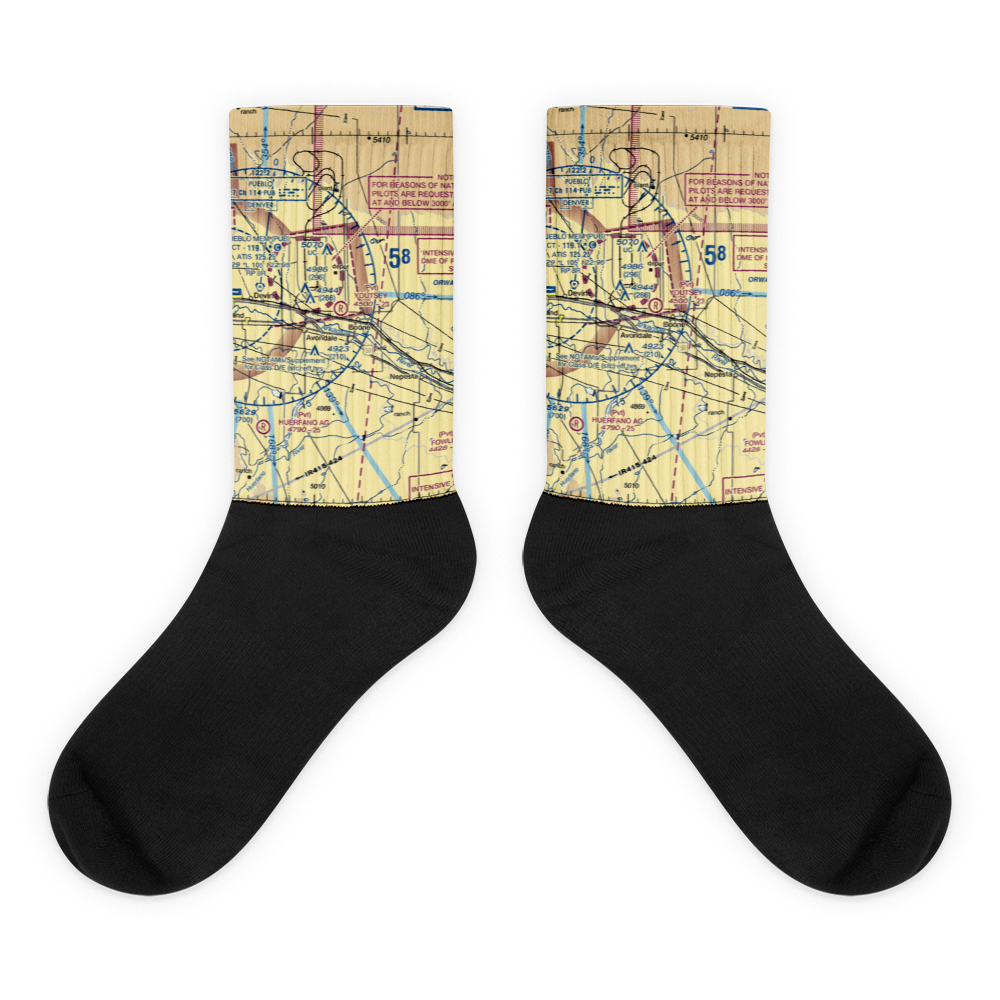 Youtsey Airport (CO09) VFR Sectional Socks 