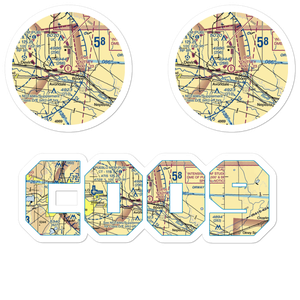 Youtsey Airport (CO09) VFR Sectional Sticker Pack
