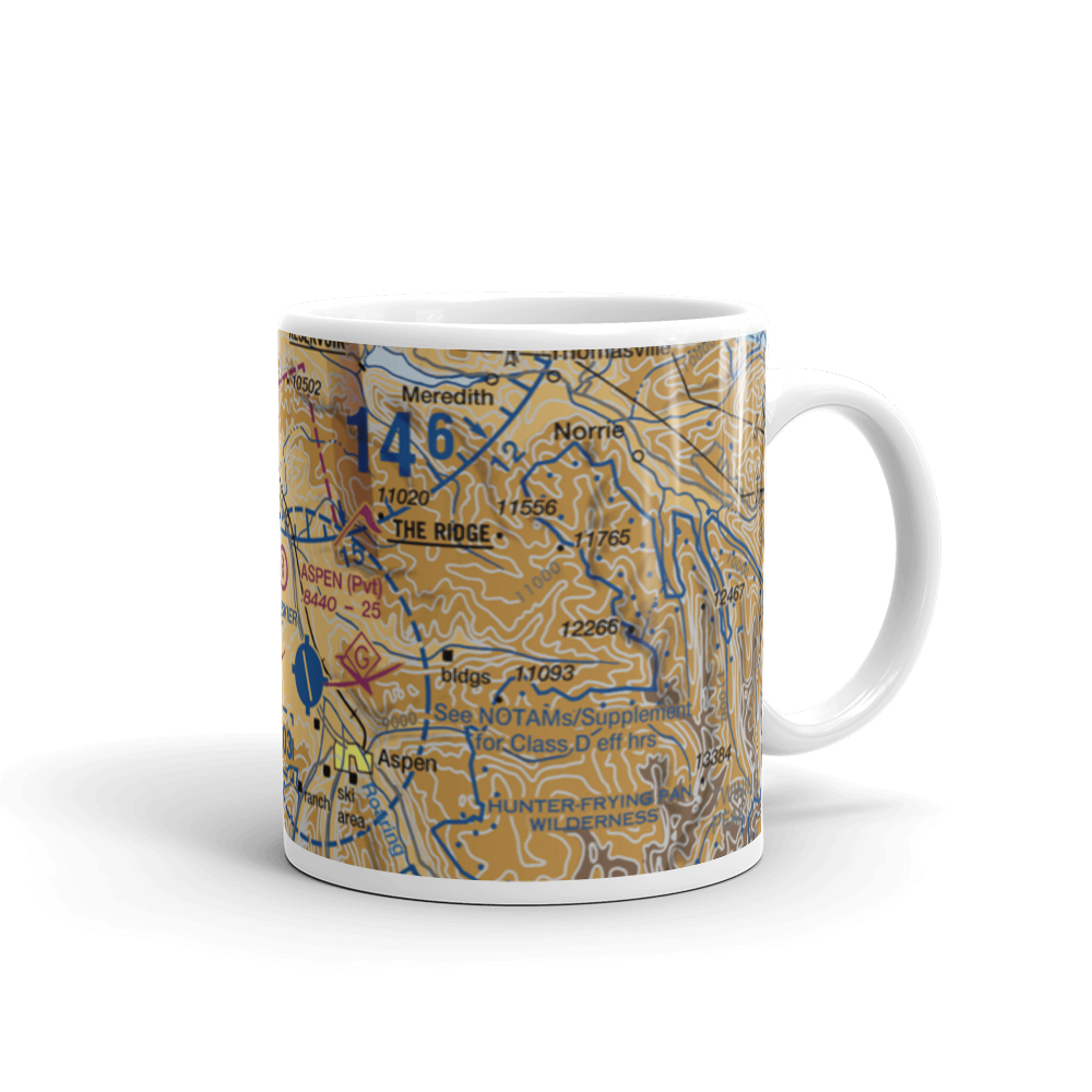 Aspen Gliderport (CO03) VFR Sectional  Mug 