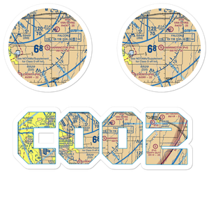 Harrington Ranch Airport (CO02) VFR Sectional Sticker Pack