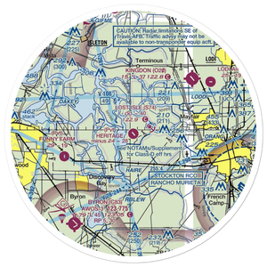 Heritage Field Airport (CN95) VFR Sectional Sticker (30 mile)
