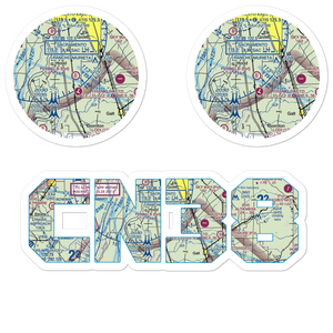 Flying B Ranch Airport (CN38) VFR Sectional Sticker Pack