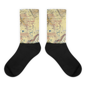 Kelso Valley Airport (CN37) VFR Sectional Socks