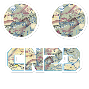 Harvard Airport (CN23) VFR Sectional Sticker Pack