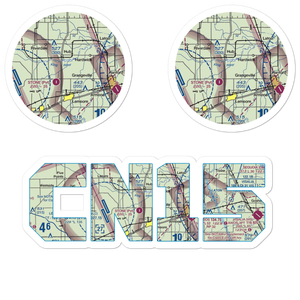 Vineyard Oaks Farm Airport (CN15) VFR Sectional Sticker Pack