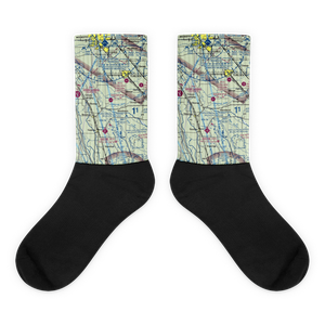 Ahlem Farms Airport (CL84) VFR Sectional Socks