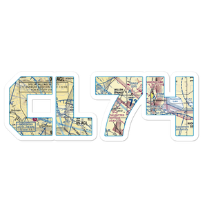 Skyotee Ranch Airport (CL74) VFR Sectional Sticker