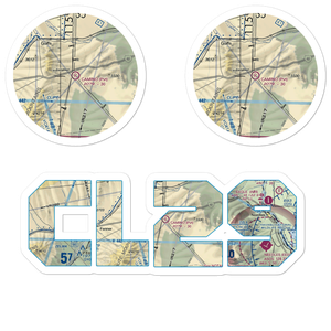 Camino Airstrip (CL29) VFR Sectional Sticker Pack
